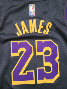 NWT Nike Los Angeles Lakers Lebron James Earned Edition Swingman Jersey 40/Small