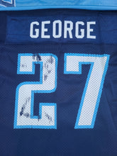 Load image into Gallery viewer, Vintage Mens Champion Tennessee Titans Eddie George Jersey Size 48-Blue