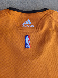 Vintage Adidas Phoenix Suns Game Issued Warm Up Shirt Size 2XL-Orange