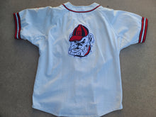 Load image into Gallery viewer, Rare Vintage Mens Starter Georgia Bulldogs Script Button Up Jersey Size Medium-White