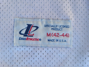Vintage Mens Logo Athletic Houston Oilers Steve McNair Jersey Size Medium-White