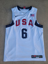 Load image into Gallery viewer, Nike Authentic USA Basketball 2008 Beijing Olympics Lebron James Jersey Size XXL-White