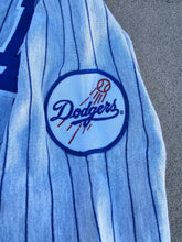 Load image into Gallery viewer, Rare Vintage Mens Felco Los Angeles Dodgers Button Up Jacket Size Large-Grey