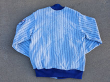 Load image into Gallery viewer, Rare Vintage Mens Felco Los Angeles Dodgers Button Up Jacket Size Large-Grey