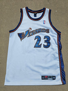 Vintage Mens Nike Washington Wizards Michael Jordan Authentic Jersey Size 48-White