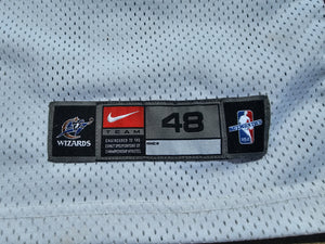 Vintage Mens Nike Washington Wizards Michael Jordan Authentic Jersey Size 48-White