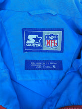 Load image into Gallery viewer, Vintage Mens Starter Houston Oilers Button/Zip Up Jacket Size XL-Blue