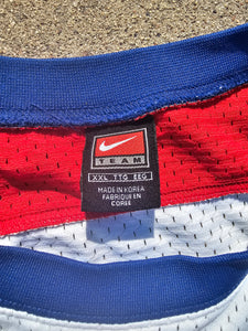 Vintage Nike Washington Bullets Michael Jordan Swingman Jersey Size XXL-White