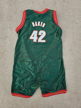 Load image into Gallery viewer, Vintage Infant Champion Seattle Supersonics Vin Baker Jersey Size 12 Months-Green