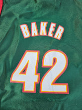 Load image into Gallery viewer, Vintage Infant Champion Seattle Supersonics Vin Baker Jersey Size 12 Months-Green