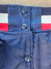 Load image into Gallery viewer, Vintage Mens Starter Minnesota Twins &#39;Minnie and Paul&#39; Satin Jacket Size Medium-Navy Blue