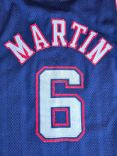 Load image into Gallery viewer, Vintage Mens Reebok New Jersey Nets Kenyon Martin Authentic Jersey Size 52-Navy Blue