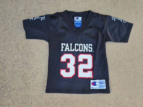 Vintage Champion Toddler Atlanta Falcons Jamal Anderson Jersey Size 2T-Black