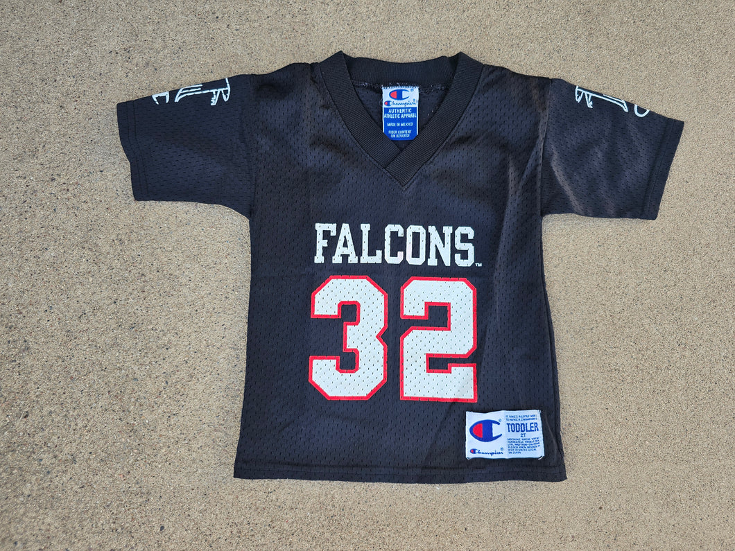 Vintage Champion Toddler Atlanta Falcons Jamal Anderson Jersey Size 2T-Black