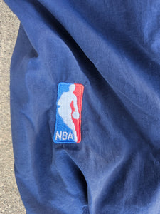 Vintage Mens Reebok Houston Rockets Pro Cut Warm Up Jacket Size 52-Navy Blue