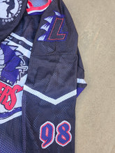 Load image into Gallery viewer, Vintage Mens Pop Tops AHL Lowell Lock Monsters Inaugural Season Jersey Size Large