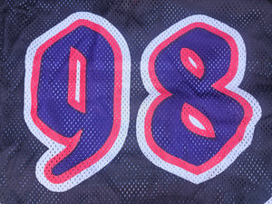 Vintage Mens Pop Tops AHL Lowell Lock Monsters Inaugural Season Jersey Size Large