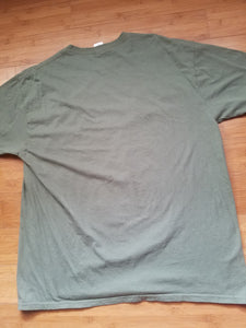Mens Rambo First Blood Reprint Tshirt Size XL-Green