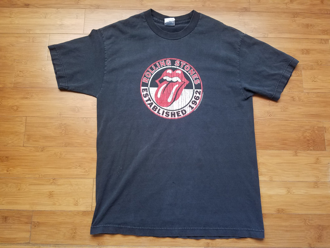 Mens 2004 Rolling Rolling Stones Tshirt Size Large-Black 