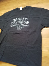 Load image into Gallery viewer, Mens 2010 Harley Davidson Bartels&#39; West Los Angeles Tshirt Size 2XL-Black