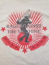 Load image into Gallery viewer, Mens 2009 Rage Against the Machine Tshirt Size Large-Tan