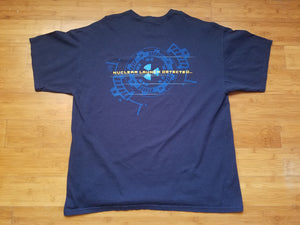 Mens Starcraft 2 Wings of Liberty Double Sided Tshirt Size XL-Navy Blue