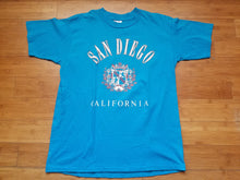 Load image into Gallery viewer, Vintage Mens 1991 San Diego California Tshirt Size XL-Teal