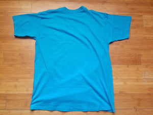 Vintage Mens 1991 San Diego California Tshirt Size XL-Teal