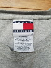 Load image into Gallery viewer, Vintage Mens Tommy Hilfiger Spellout Tshirt Size Large-Grey