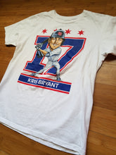 Load image into Gallery viewer, Mens Adidas Kris Bryant Caricature Tshirt Size Large-White