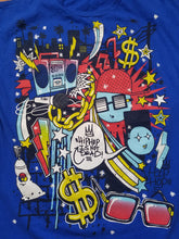 Load image into Gallery viewer, Vintage &quot;Hip Hop is NOT Dead&quot; Tshirt Size Large-Blue