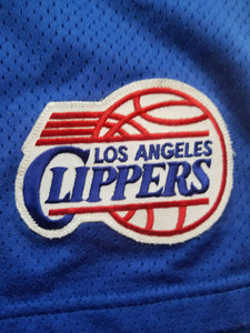 Vintage Mens Reebok Los Angeles Clippers Authentic Pro Cut Shorts Size 46-Blue