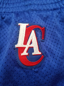 Vintage Mens Reebok Los Angeles Clippers Authentic Pro Cut Shorts Size 46-Blue