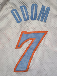 Vintage Mens Nike Los Angeles Clippers Lamar Odom Retro Jersey Size 3XL-White