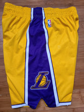 Load image into Gallery viewer, Vintage Mens Champion Los Angeles Lakers Shorts Size XL-Gold