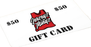 Jerzeyz and Thingz Gift Cardz