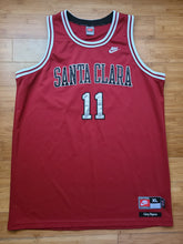 Load image into Gallery viewer, Vintage Mens Nike Santa Clara Steve Nash Retro Jersey Size XL-Red