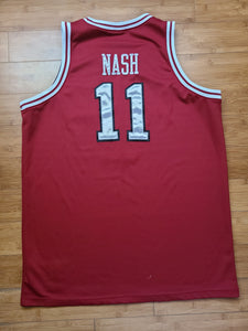 Vintage Mens Nike Santa Clara Steve Nash Retro Jersey Size XL-Red