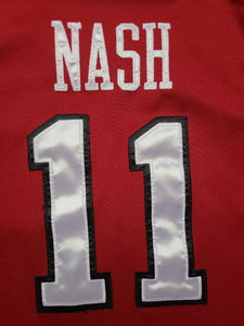 Vintage Mens Nike Santa Clara Steve Nash Retro Jersey Size XL-Red