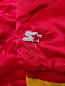 Vintage Mens Starter Houston Rockets Satin Jacket Size Medium-Red