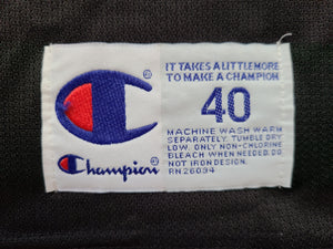 Vintage Mens Champion Philadelphia 76ers Jumaine Jones Jersey Size 40-Black