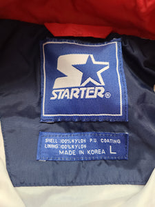 Vintage Mens Starter USA Olympic Rings Zip Up Jacket Size Large
