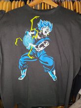 Load image into Gallery viewer, Mens Dragon Ball Super Vegito Blue Tshirt Size XL-Black