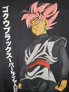 Mens Dragon Ball Super Goku Black Tshirt Size XL-Black