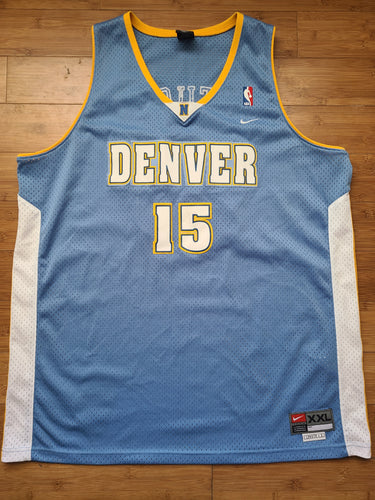 Mens Nike Denver Nuggets Carmelo Anthony Swingman Jersey Size XXL-Light Blue