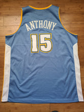 Load image into Gallery viewer, Mens Nike Denver Nuggets Carmelo Anthony Swingman Jersey Size XXL-Light Blue