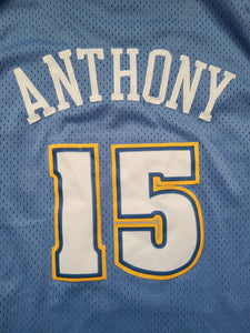 Mens Nike Denver Nuggets Carmelo Anthony Swingman Jersey Size XXL-Light Blue