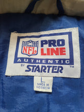 Load image into Gallery viewer, Vintage Mens Starter Indianapolis Colts 3/4 Pullover Jacket Size Large-Blue