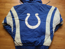 Load image into Gallery viewer, Vintage Mens Starter Indianapolis Colts 3/4 Pullover Jacket Size Large-Blue