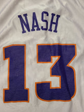 Load image into Gallery viewer, Vintage Youth NBA Phoenix Suns Steve Nash Jersey Size Large(14-16)-White.